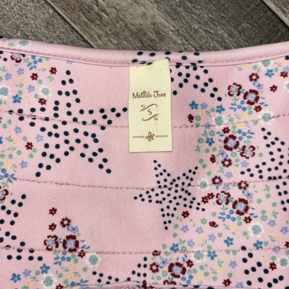 Matilda Jane Magical Patchwork Felt Wings‎ Size Small